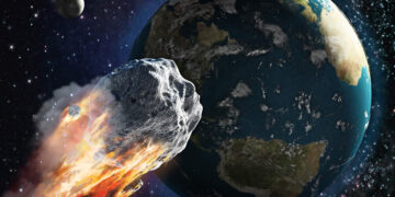ASTEROID sebesar saiz menara Big Ben dijangka melintasi Bumi pada Sabtu ini. - AGENSI