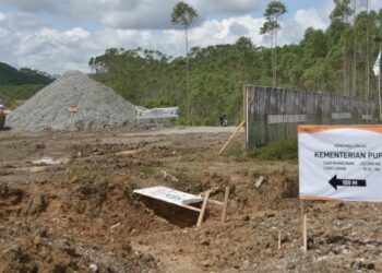 LOKASI pejabat Kementerian Tenaga Kerja dan Perumahan di Nusantara.-CNA