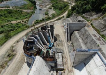 PROJEK Empangan Lolak di Sulawesi Utara sepatutnya siap hujung tahun ini. - AGENSI