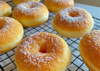 Donut gebu, lembut
