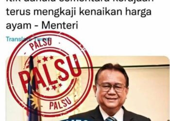 TANGKAP layar yang mengaitkan kenyataan dikeluarkan Alexander bertajuk 'Kerajaan gesa pengguna makan itik dahulu sementara kerajaan terus mengkaji kenaikan harga ayam'.