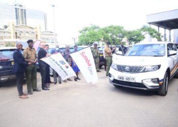 ACARA gimik pelepasan dilakukan pada majlis penyerahan Proton X70 kepada pihak Polis Kenya baru-baru ini.