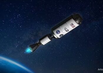 NASA dan DARPA bekerjasama membina roket berkuasa nuklear yang mampu memendekkan masa perjalanan ke planet Marikh. - DARPA 
