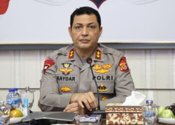 KETUA Polis Aceh, Inspektor Jeneral Ahmad Haydar