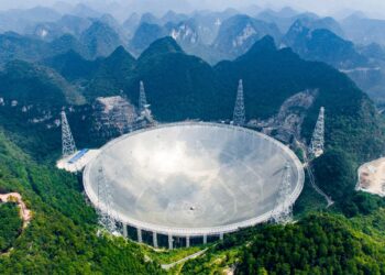 CHINA sudah mempunyai beberapa projek pembinaan teleskop seperti di daerah Wuqing, utara Tianjin.-XINHUA