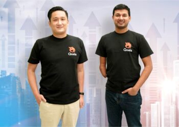 TIMBALAN Ketua Pegawai Eksekutif dan Pengasas Bersama Qoala, Tommy Martin (kiri) dan Harshet Lunani.