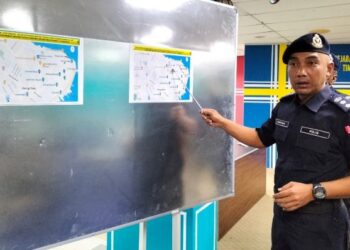 SOFFIAN SANTONG pada sidang akhbar mengenai penutupan jalan di sekitar pusat bandar George Town sempena sambutan Hari Kebangsaan 2022 pada 31 Ogos ini.