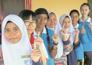 Simulasi pilihan raya 
jadi aktiviti di sekolah