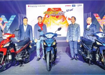 MAJLIS pelancaran Yamaha EZ115 di Genting Highlands. – UTUSAN/ANUAR NORICK