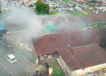 Wad perempuan satu Hospital Sultanah Aminah (HSA) terbakar Jun tahun  lalu berikutan  pendawaian yang daif.