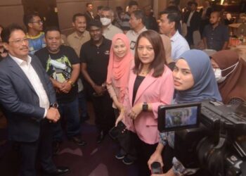 AZAM BAKI ketika sesi dialog bersama media dalam program Cakna Rasuah: SPRM Bersama Media Zon Utara di George Town, Pulau Pinang hari ini.