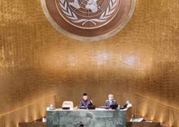 ISMAIL Sabri Yaakob menyampaikan ucapan dalam bahasa Melayu di Perhimpunan Agung Pertubuhan Bangsa-Bangsa Bersatu (PBB) ke-77, di New York, baru-baru ini.