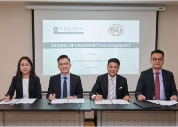 MAJLIS menandatangani taja jamin antara DC Healthcare Holdings dan M&A Securities .
