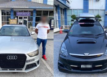 DUA lelaki bersama kenderaan masing-masing ditahan bagi membantu siasatan kejadian dua buah kenderaan yang dipandu secara berbahaya di Lebuh Raya Utara Selatan arah Selatan di Seremban, kelmarin yang rakaman video kejadian tersebut turut tular di media sosial