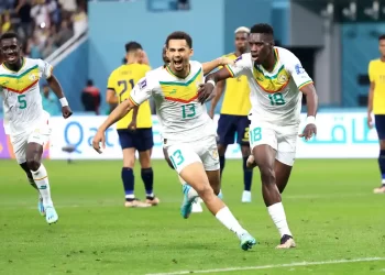 Sarr menjaringkan gol pertama membantu Senegal menewaskan Ecuador, 2-1 sebentar tadi.