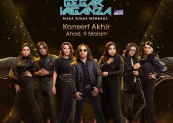 GEGAR Vaganza musim ketujuh masih tidak menggunakan bahasa Melayu secara keseluruhannya. – GAMBAR MEDIA SOSIAL