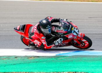 HAKIM DANISH bakal melakukan penampilan sulung pada European Talent Cup di Litar Estoril, Portugal, esok. - Ihsan ZK Racing