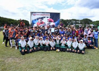 ANTARA Peserta yang menyertai Kejohanan Ragbi Serdang Sevens 2023 yang dianjurkan oleh Akademi Sukan Universiti Putra Malaysia (UPM) dengan kerjasama Salbros Sports.