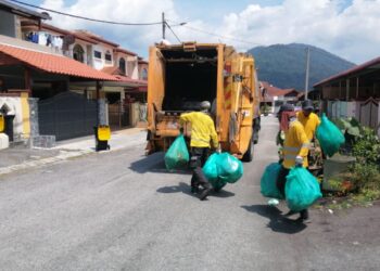 Kerana kekurangan pekerja beberapa kawasan di Perak seperti di Manjoi, Meru, Puncak Jelapang dan Klebang berdepan masalah sampah tidak dikuti.p
