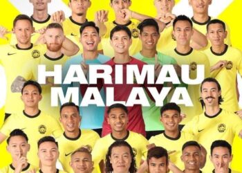 HARIMAU
Malaya kini
berada di
landasan
betul dan
perlu fokus
untuk
berdepan
lawan dalam
Piala Asia di
Qatar tidak
lama lagi.-
FB FAM