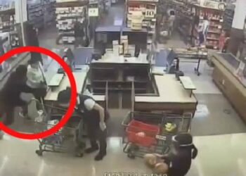 VIDEO kejadian ragut melibatkan seorang wanita di sebuah pasar raya yang tersebar di dalam media sosial dan mendakwa berlaku di Timur Laut, Pulau Pinang sedangkan kejadian sebenar adalah di Amerika Syarikat.