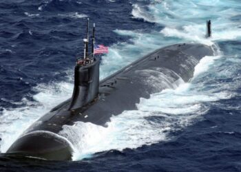 USS Connecticut dilaporkan melanggar objek tidak dikenal pasti ketika beroperasi di perairan Asia. – AGENSI