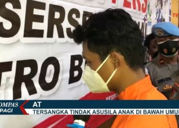 SUSPEK bercakap kepada pihak media selepas terlibat dalam jenayah rogol itu. -KOMPAS.COM