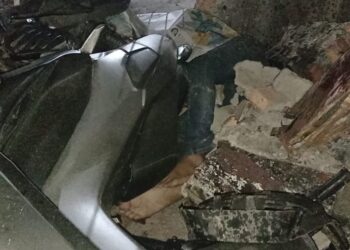 DUA lelaki maut kemalangan selepas mencuri telefon bimbit di Jalan Abdullah Syafei, Jakarta Selatan.-AGENSI
