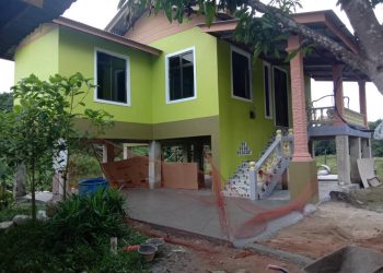 Rumah Susilawani Fauzi di Kampung Bendang Pak Yong, Tumpat.