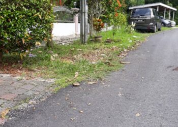 Tiada lagi sampah terbiar di hadapan rumah penduduk di Seksyen 4, Bandar Baru Bangi hari ini.