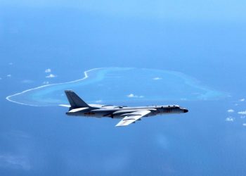 Kehadiran pesawat  pengebom H-6K  milik China di Laut China Selatan. bukan asing lagi ketika negara serantau membuat tuntutan  terhadap kedaulatan mereka di kawasan perairan itu. - AGENSI