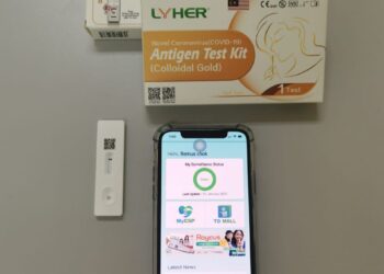KIT Ujian Kendiri Covid-19 keluaran Teda Technology turut dilengkapi dengan perisian AI bagi mengesan dan menjejak serta mempunyai kod QR yang unik dan tersendiri.