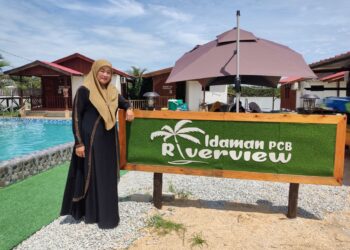 Idaman PCB Riverview yang diusahakan Zainun Salleh bersama suaminya kini mempunyai empat chalet dan tiga glamping.