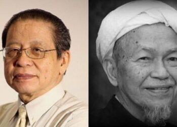 LIM KIT SIANG dan ALLAHYARHAM NIK ABDUL AZIZ NIK MAT dianugerahkan gelaran Tan Sri.