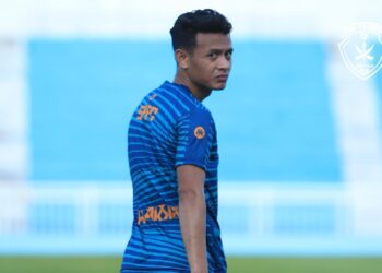 NOR Azam Azih (dua, kiri) kini menjalani latihan bersama skuad Harimau Malaya.