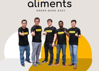 Pengasas bersama Aliments, Jason, Kelvin, Rex, Manik, dan Lee.