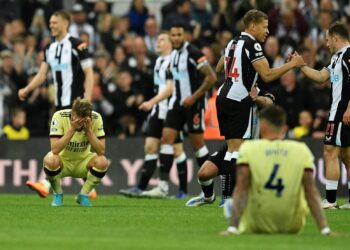 KEKALAHAN 2-0 kepada Newcastle dalam aksi terakhir di  St. James’s Park, Mei tahun lalu masih membayangi Arsenal menjelang kunjungan ke stadium yang sama hari ini.