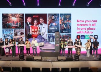 PELANGGAN Astro kini boleh menonton siri-siri kegemaran di Netflix dan platform strim lain. - Ihsan Astro