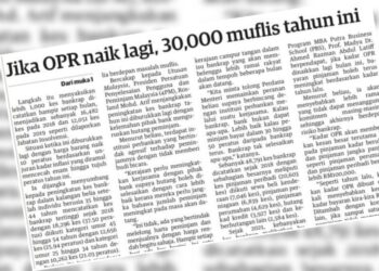 KERATAN laporan Utusan Malaysia.