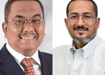 MUHAMMAD SANUSI MD NOR (kiri) dan SHAIFUL HAZIZY ZAINOL ABIDIN