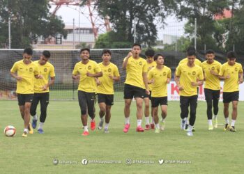 SELEPAS mengejutkan Thailand dalam aksi pembukaan, Sabtu lalu, Malaysia bersedia memburu kemenangan kedua dalam saingan Kumpulan B, Sukan SEA 2021 apabila menentang Laos di Stadium Thien Truong, Nam Dinh malam ini. – IHSAN FAM