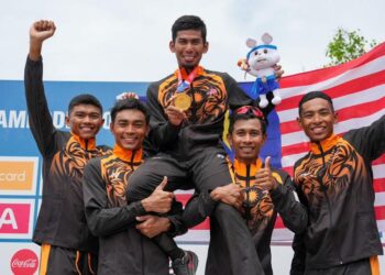 NUR Amirull Fakhruddin Mazuki memenangi pingat emas lebuh raya individu lelaki Sukan SEA 2023.