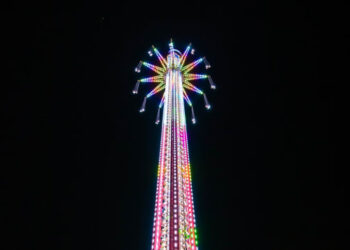 BOLLYWOOD SKYFLYER merupakan buaian gantung tertinggi di dunia. -BOLLYWOOD PARKS DUBAI
