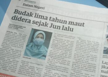 KERATAN akhbar Mingguan Malaysia semalam.