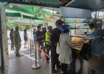 RESTORAN Nasi Kandar Deen Maju di Jalan Gurdwara, Georgetown, Pulau Pinang masih belum bersedia menawarkan semula perkhidmatan 'dine-in' biarpun berdepan kerugian akibat pandemik Covid-19.