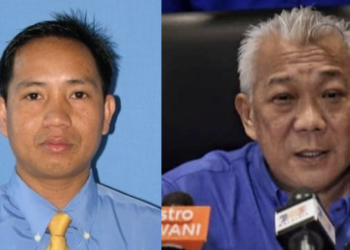 DR ROMZI ATIONG (kiri) dan BUNG MOKTAR RADIN