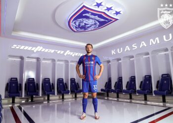 DANIEL Ting diperkenalkan sebagai pemain JDT hari ini.