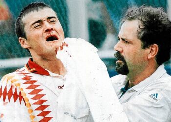 INSIDEN disiku pemain Itali hingga hidungnya berdarah pada Piala Dunia 1994 masih tebal di ingatan pengendali Sepanyol, Luis Enrique menjelang pertemuan menentang Azzurri di London esok.