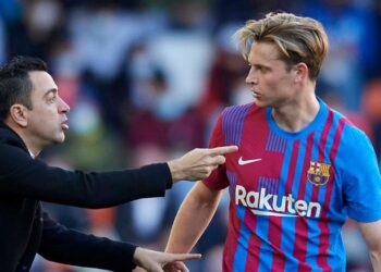 FRENKIE De Jong tiada dalm perancangan Xavi.