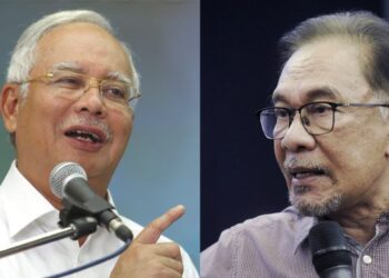 Najib Razak  dan Anwar Ibrahim